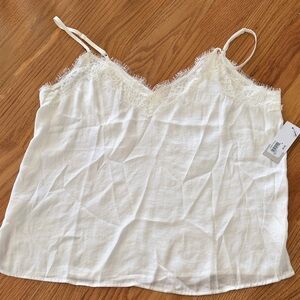 BP Cream Lace Trim Camisole